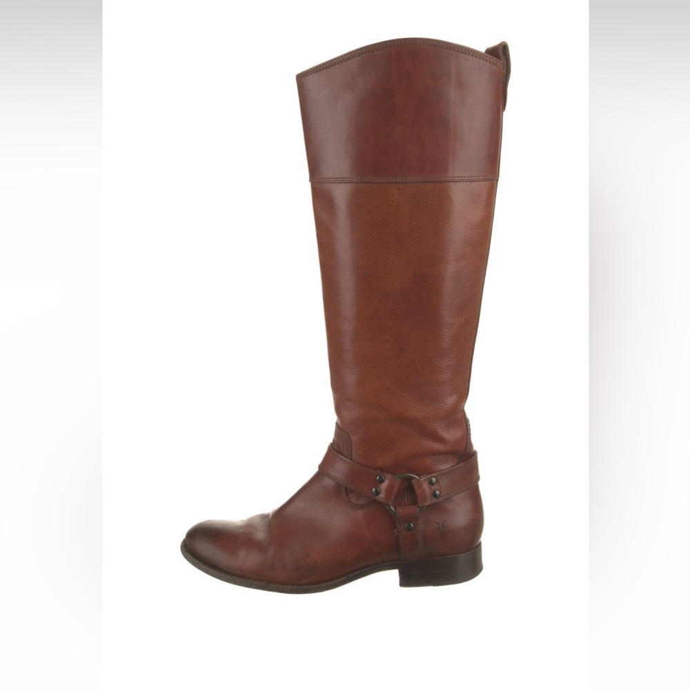 Frye Brown Leather Riding Boots